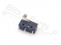Microswitch drukknop (maakcontact) met hevel/hefboom met rol